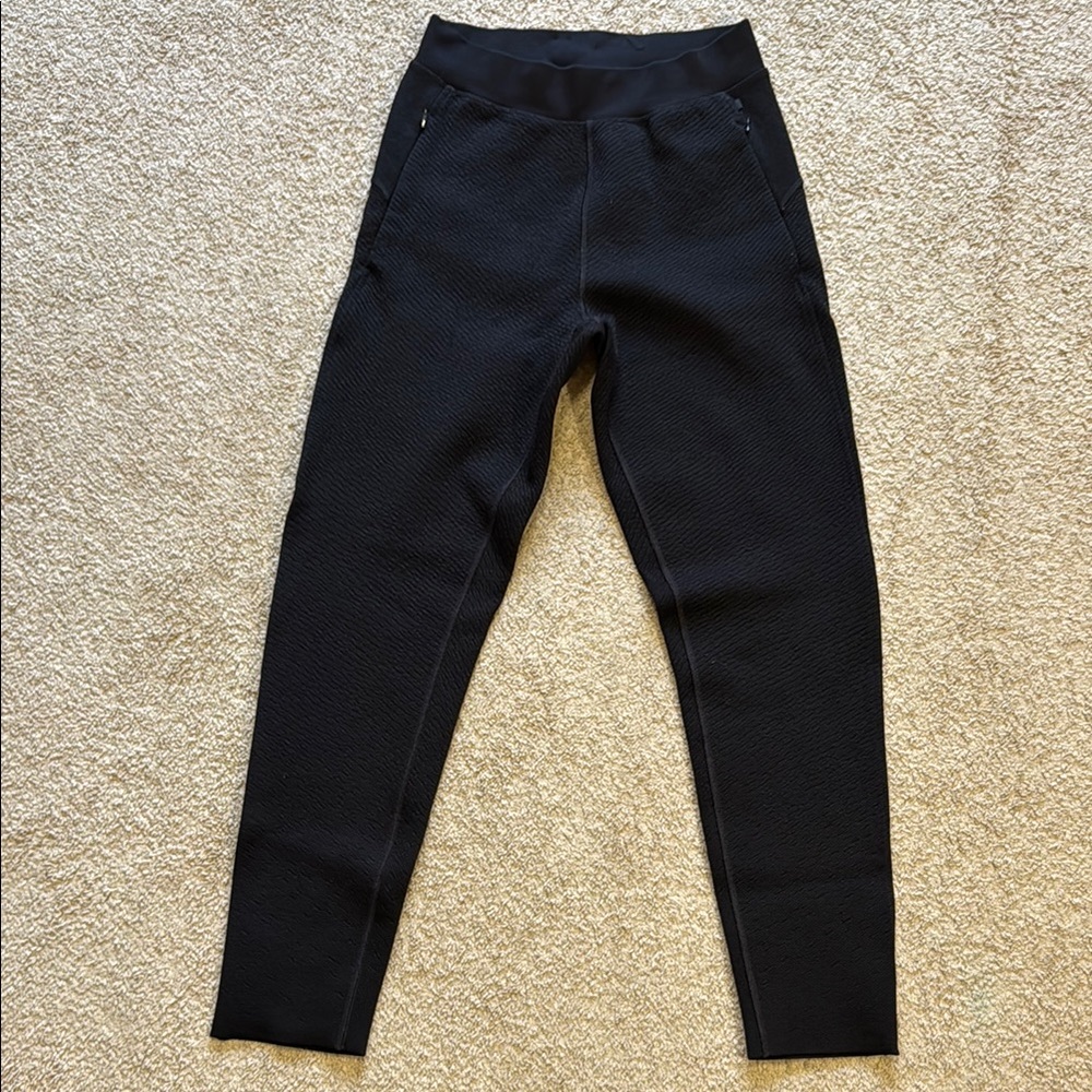 LULULEMON End State Joggers Black Sz4 $238 - Picture 2 of 9